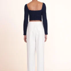 LUISA PANT | IVORY -Outlet Attirion Store luisa pant ivory 3