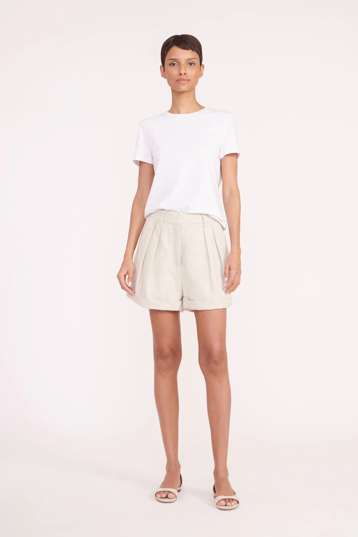 LUISA SHORT | OAT MILK 2 LUISA SHORT | OAT MILK - Image 2