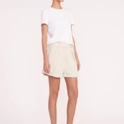 LUISA SHORT | OAT MILK 8 LUISA SHORT | OAT MILK -Outlet Attirion Store luisa short oatmilk 00737 web