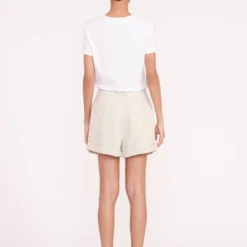 LUISA SHORT | OAT MILK 9 LUISA SHORT | OAT MILK -Outlet Attirion Store luisa short oatmilk 00744 web