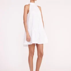 MARLOWE DRESS | WHITE -Outlet Attirion Store marlowe dress white 05147 web