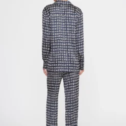 ZACH PANT | NAVY GEOSCAPE -Outlet Attirion Store martha tunic navy geoscape 2 cb59a862 6383 4c18 9c7b 970f3d1163dd