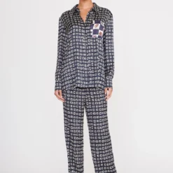 ZACH PANT | NAVY GEOSCAPE