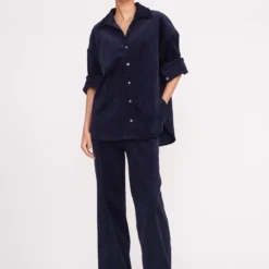 MATTHEW SHIRT | NAVY -Outlet Attirion Store matthew shirt navy 7 92e2c462 d655 4838 8e48 af3b20cf39a5