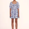 MINI FAYE DRESS | BLUE TOILE