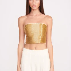 NYLA TOP | GOLD