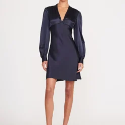 ROSENDA DRESS | NAVY