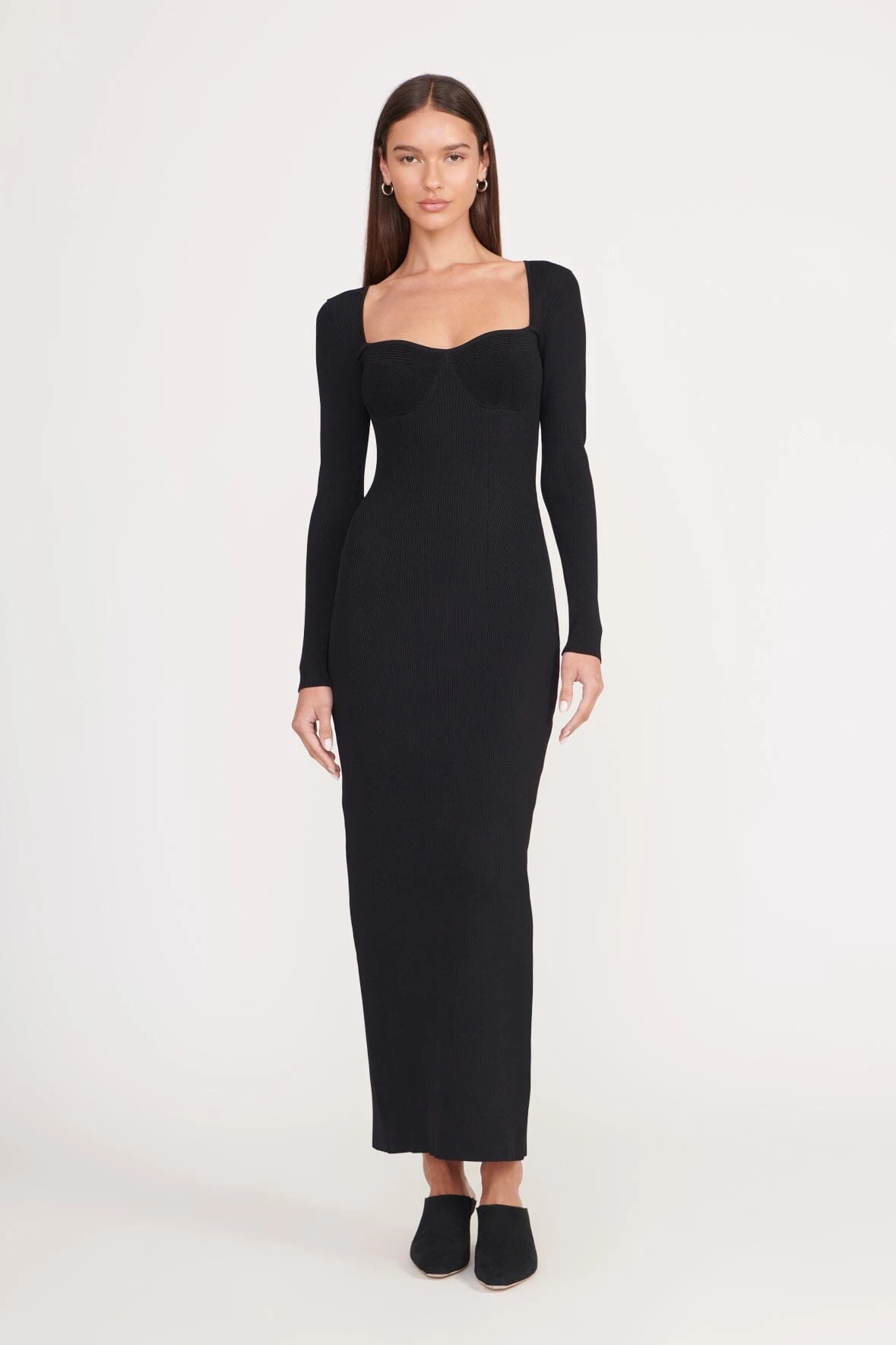 SILHOUETTE DRESS | BLACK 5 SILHOUETTE DRESS | BLACK - Image 5