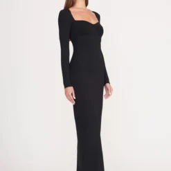 SILHOUETTE DRESS | BLACK 8 SILHOUETTE DRESS | BLACK -Outlet Attirion Store silhouette dress black 5 74115b08 c1fe 4f25 a5c0 424379d870b5