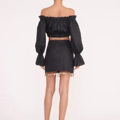 TRISTAN TOP | BLACK -Outlet Attirion Store tristan top black 01803 web