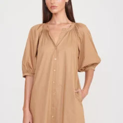 VINCENT DRESS | CAMEL -Outlet Attirion Store vincent dress camel 7 web 6e9fe817 3a5d 44d6 ad66 4b165c23c3b9