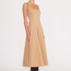 WELLS DRESS | CAMEL -Outlet Attirion Store wells dress camel 2 web a8093cac 865b 4ffd bdbc 783906585e4e